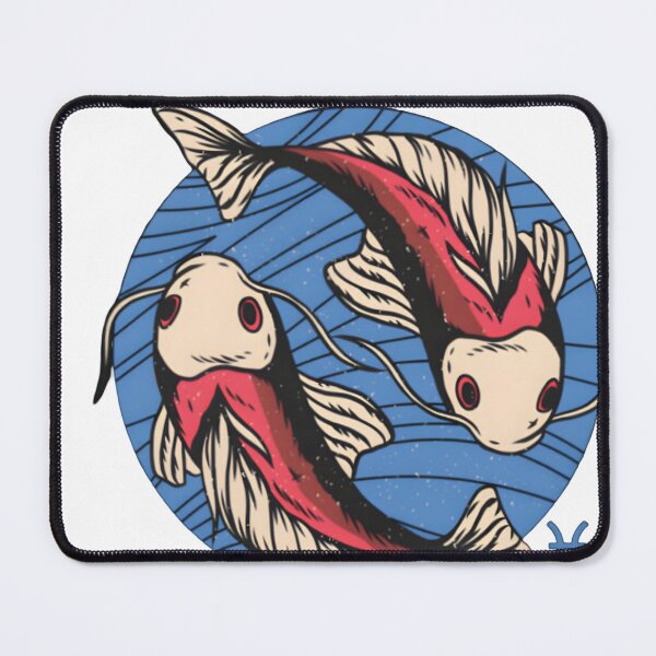 Item preview, Pisces Zodiac Sign Koi Fish designed and sold by Natkyshoraka.