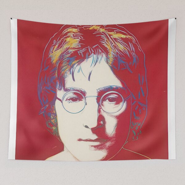 Item preview, John Lennon - Signed Print by Andy Warhol designed and sold by stevengrossman.