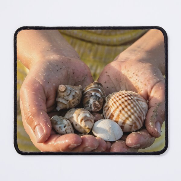 Item preview, Treasures of the Shore, Hands Full of Seashells designed and sold by Charles Oliver Creations.