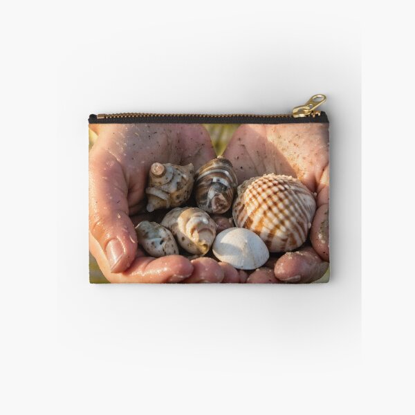 Item preview, Treasures of the Shore, Hands Full of Seashells designed and sold by Charles Oliver Creations.