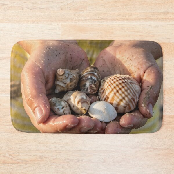 Item preview, Treasures of the Shore, Hands Full of Seashells designed and sold by Charles Oliver Creations.