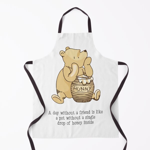 Item preview, Classic Winnie the Pooh Friendship Quote designed and sold by ColorFlowArt.