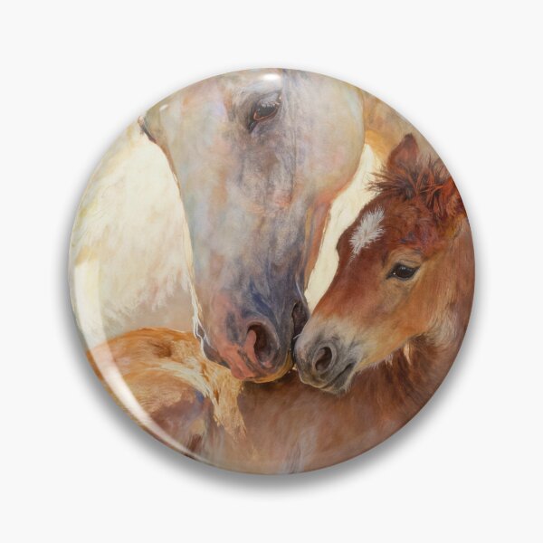 Item preview, Mother Horse and Foal Loving Embrace designed and sold by KAMOCHI Art.