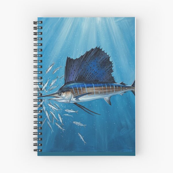 Item preview, Sailfish Illustration – Saltwater Legends Fishing Art designed and sold by Northbound Trail.