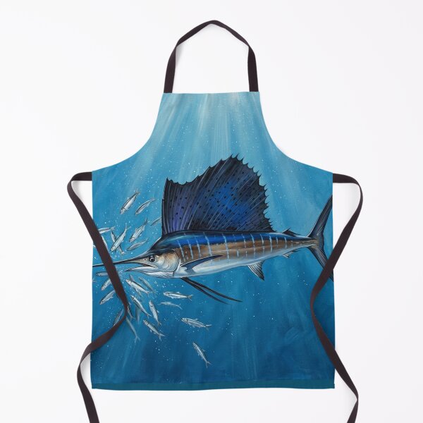 Item preview, Sailfish Illustration – Saltwater Legends Fishing Art designed and sold by Northbound Trail.
