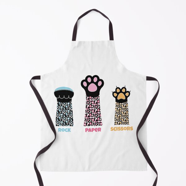 Item preview, Funny Cat Paw Rock Paper Scissors Art designed and sold by CreativeCrest.