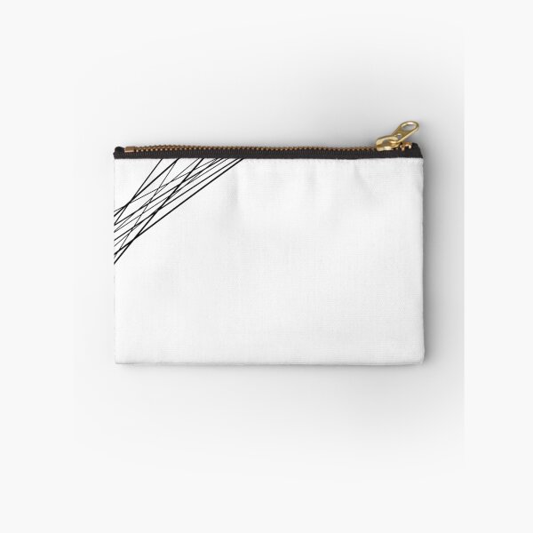 Artikelvorschau, Minimalistisches abstraktes Diagonallinienmuster, schwarz auf weiß entworfen und verkauft von MinimalMoodsArt.