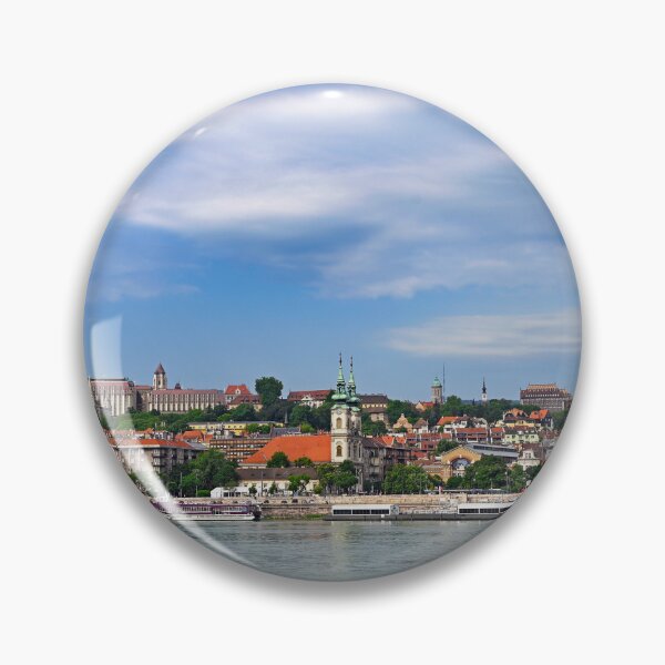 Item preview, Panoramic View of Buda Castle Hill and Danube River in Budapest designed and sold by goceris.