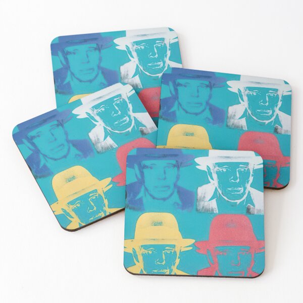Item preview, Joseph Beuys State III (F. & S. II.244) - Signed Print by Andy Warhol designed and sold by stevengrossman.