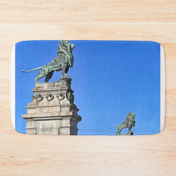 Item preview, Pair of Bronze Lion Statues on Schemerl Bridge Pylons in Vienna designed and sold by goceris.
