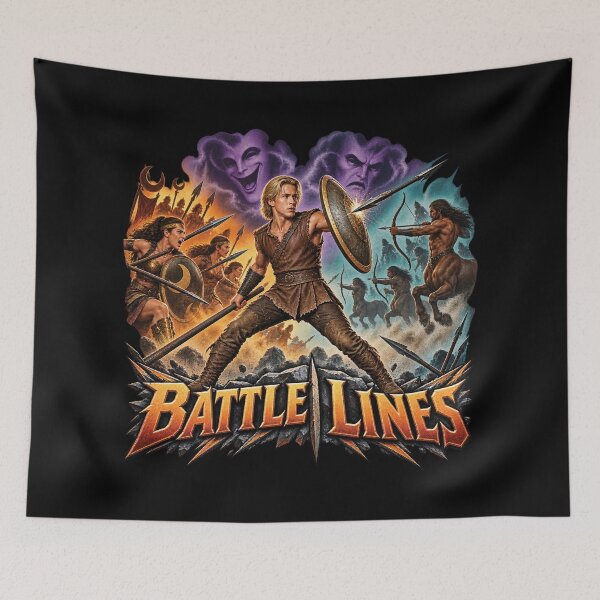 Item preview, Battle Lines Young Hercules designed and sold by hesjustken.