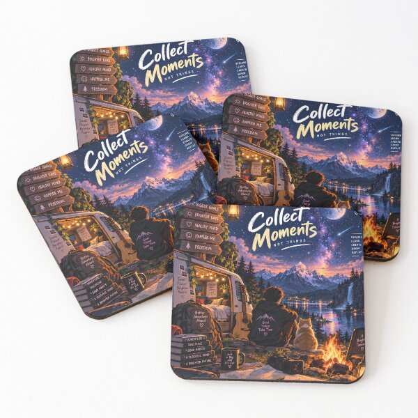 Item preview, Collect Moments Not Things! designed and sold by GenZStickerHub1.