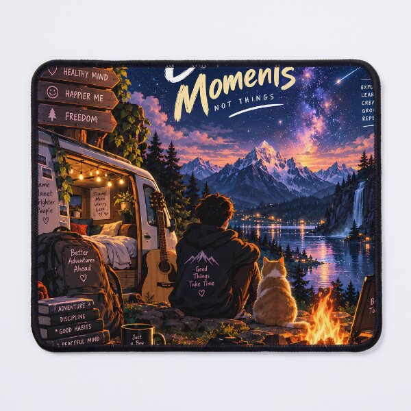 Item preview, Collect Moments Not Things! designed and sold by GenZStickerHub1.