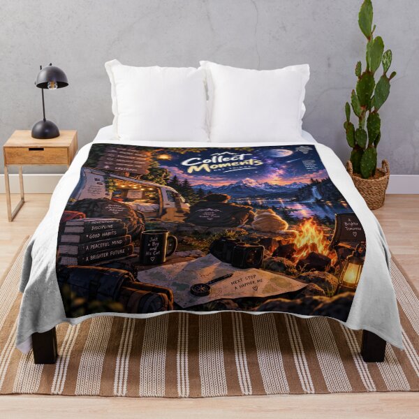 Item preview, Collect Moments Not Things! designed and sold by GenZStickerHub1.