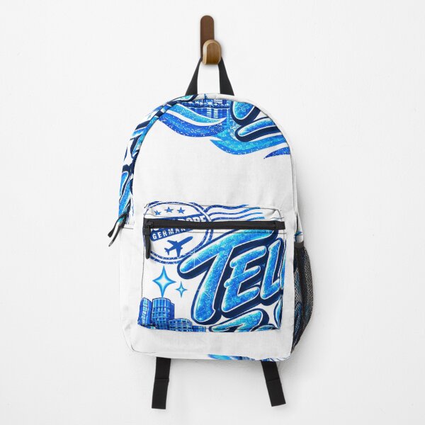 Item preview, Düsseldorf Germany Travel Blue City Skyline Rhine River designed and sold by CatiaStudioArt.