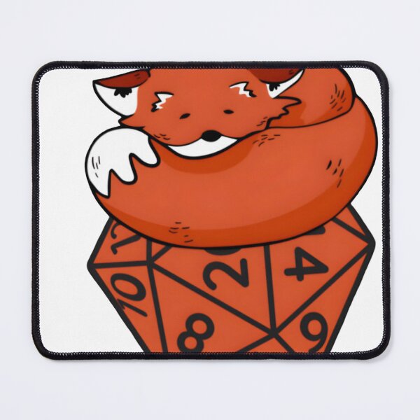 Item preview, Sleeping Fox D20 Dice Tabletop designed and sold by Natkyshoraka.