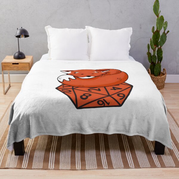 Item preview, Sleeping Fox D20 Dice Tabletop designed and sold by Natkyshoraka.