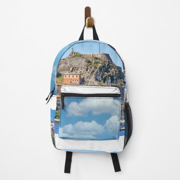Item preview, Old Fortress of Corfu with Marina and Sailing Boats in Greece designed and sold by goceris.