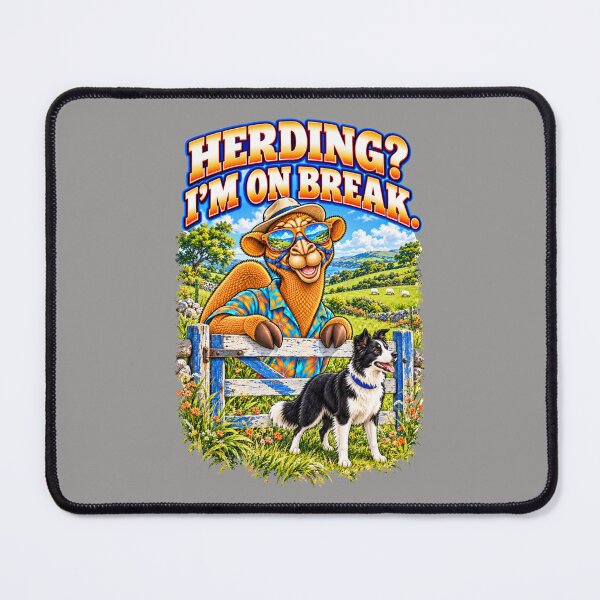 Item preview, Camel & Border Collie – Funny Camel T-Shirt Animal Graphic Camel T-Shirt designed and sold by Camel & Quirk.