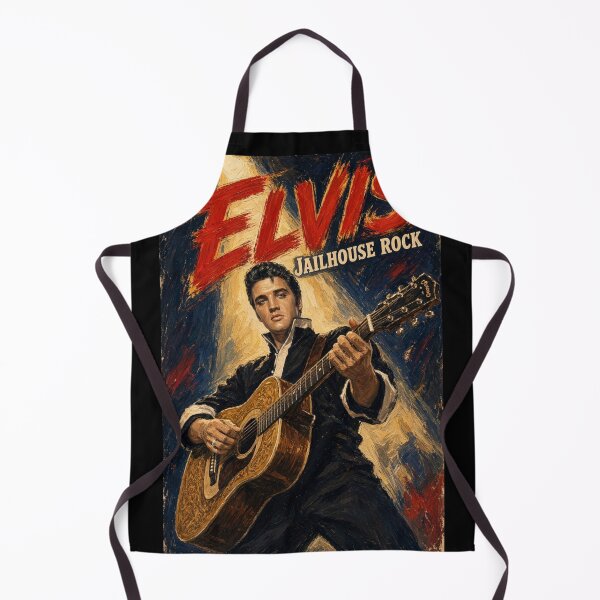 Item preview, Elvis Presley Jailhouse Rock Impressionist Retro Poster designed and sold by ElvisVintagePosters.
