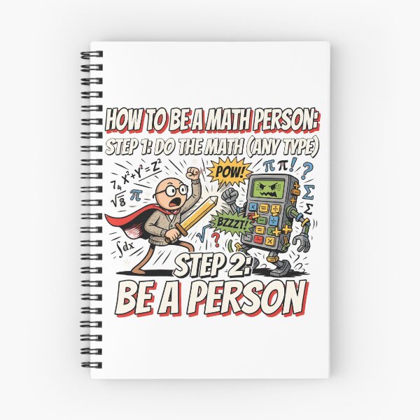 Item preview, How to Be a Math Person Stick Figure Math Teacher Humor designed and sold by Redgiant87x.