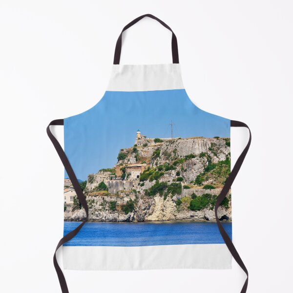Item preview, Old Fortress of Corfu and Lighthouse View from the Sea in Greece designed and sold by goceris.