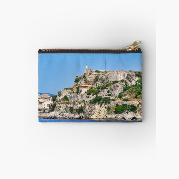 Item preview, Old Fortress of Corfu and Lighthouse View from the Sea in Greece designed and sold by goceris.