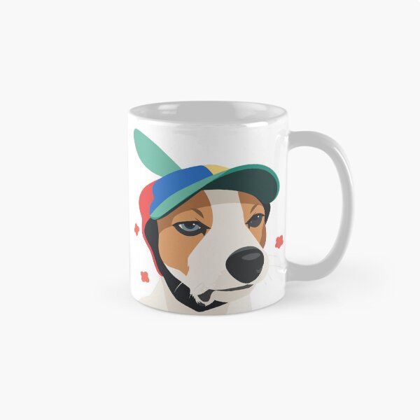 Item preview, Dog with Funny Propeller Hat Illustration designed and sold by PrintondemArt.