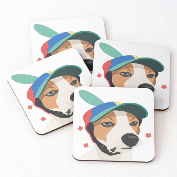 Item preview, Dog with Funny Propeller Hat Illustration designed and sold by PrintondemArt.