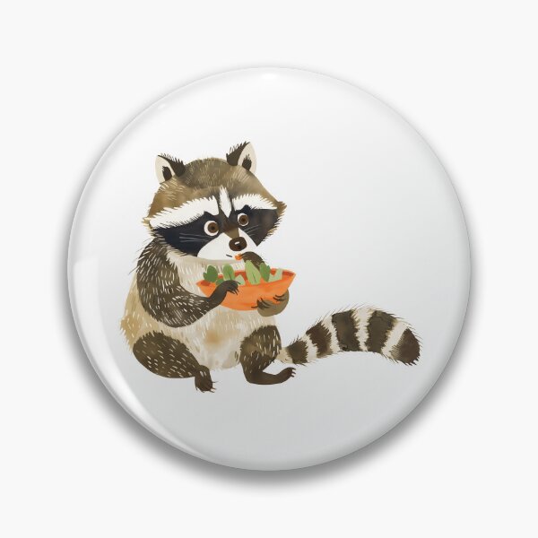 Item preview, Raccoon Eating, Autumn Raccoon designed and sold by xiao xuans.