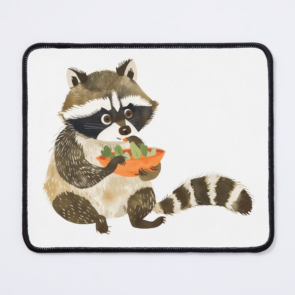 Item preview, Raccoon Eating, Autumn Raccoon designed and sold by xiao xuans.