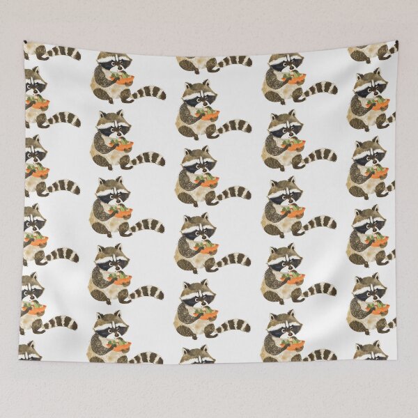 Item preview, Raccoon Eating, Autumn Raccoon designed and sold by xiao xuans.