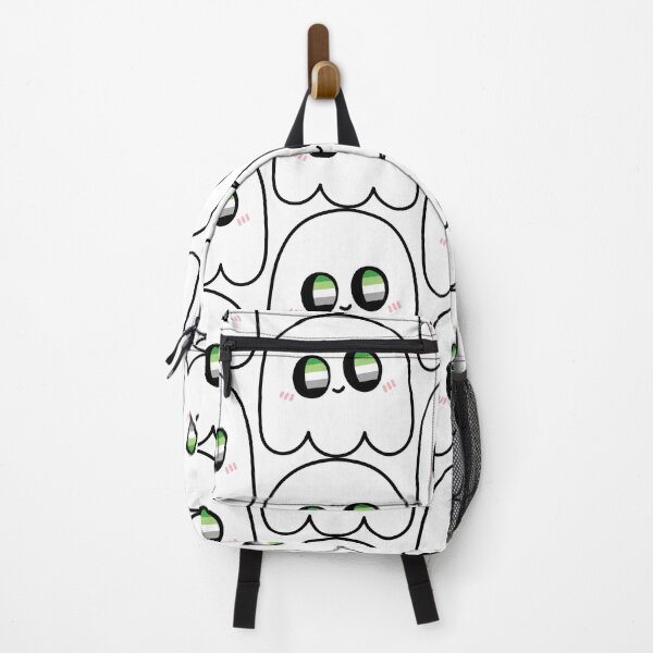 Item preview, Aro-Boo – Kawaii Aromantic LGBTQ Halloween Ghost designed and sold by Cannaxes Studio.