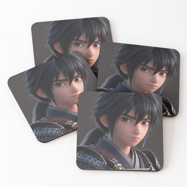 Item preview, Epic 3D Anime Warrior in Traditional Armor designed and sold by charmaroundyou.