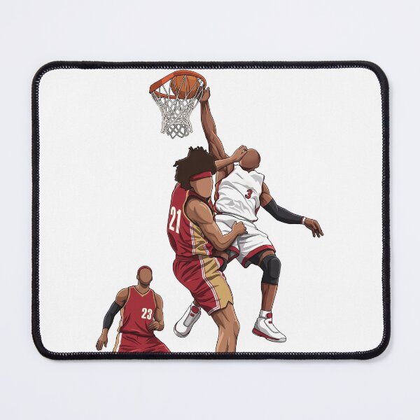 Item preview, Dwyane Wade Slam Dunk Vector Illustration Fan Art designed and sold by InGame Basketball.