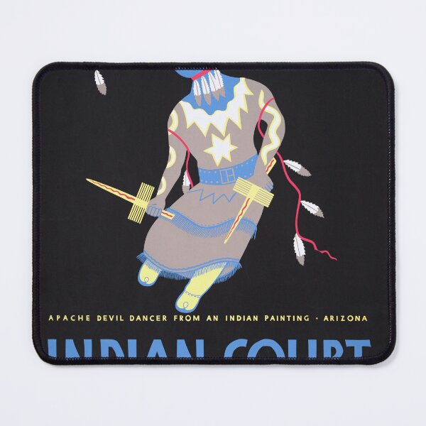 Item preview, Vintage 1939 Art Deco Poster | Apache Devil Dancer | Golden Gate Expo | Native American Culture & Federal Art Project designed and sold by artofuniverse.