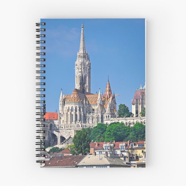 Item preview, Matthias Church and Fisherman's Bastion on Castle Hill in Budapest designed and sold by goceris.