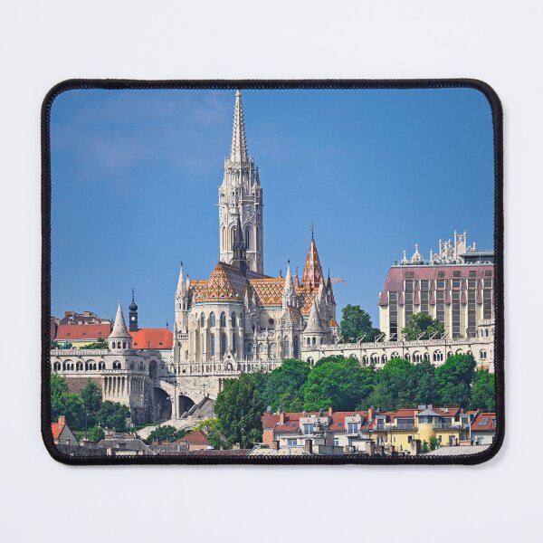 Item preview, Matthias Church and Fisherman's Bastion on Castle Hill in Budapest designed and sold by goceris.