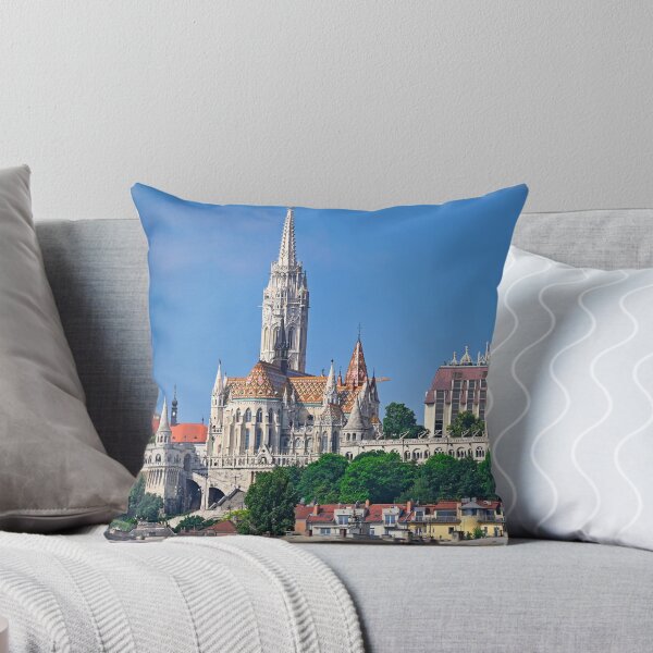 Item preview, Matthias Church and Fisherman's Bastion on Castle Hill in Budapest designed and sold by goceris.