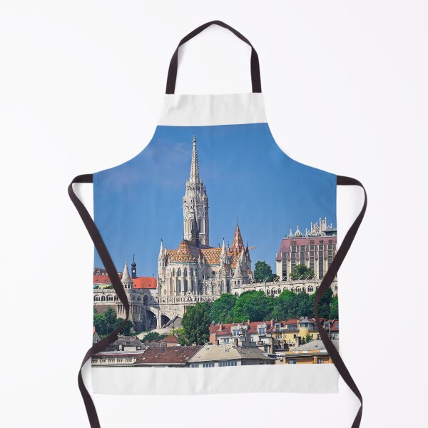 Item preview, Matthias Church and Fisherman's Bastion on Castle Hill in Budapest designed and sold by goceris.
