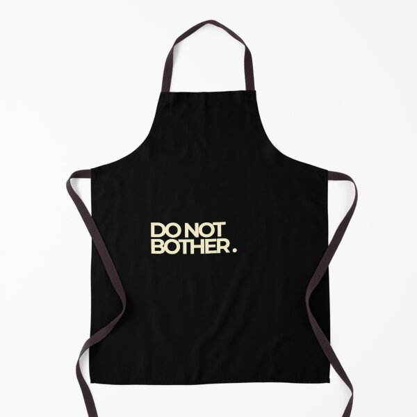 Item preview, Do Not Bother Minimalist Bold Typography Quote designed and sold by Luz Oroño.
