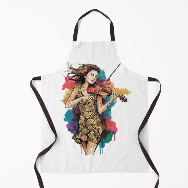 Item preview, Violinist.  Retro style. designed and sold by MagelliShop.