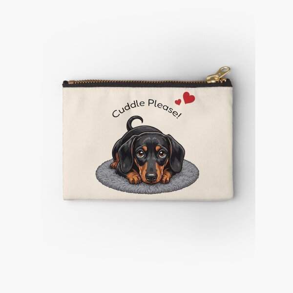 Item preview, Black Tan Dachshund Cuddle Please designed and sold by The-NOKU-Co.