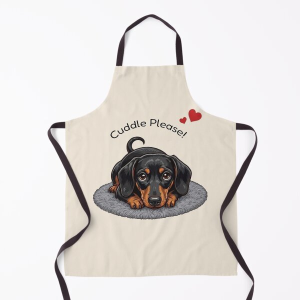 Item preview, Black Tan Dachshund Cuddle Please designed and sold by The-NOKU-Co.