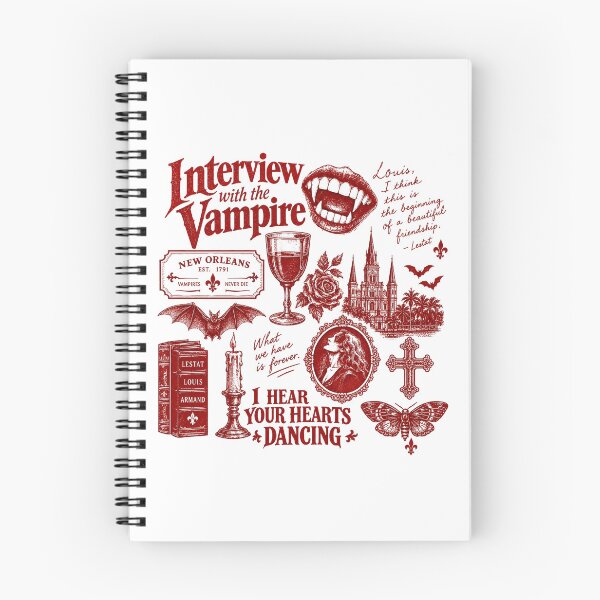 Item preview, Interview with the Vampire, Theatre Des Vampire, IWTV Shirt, Fangs, Red | White designed and sold by CatiaStudioArt.