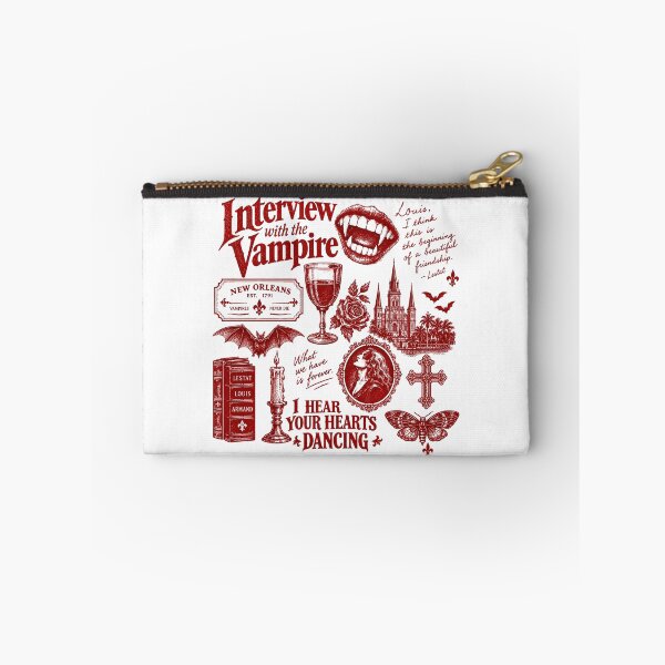 Item preview, Interview with the Vampire, Theatre Des Vampire, IWTV Shirt, Fangs, Red | White designed and sold by CatiaStudioArt.