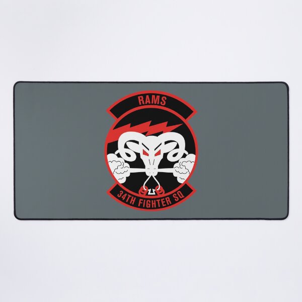 Item preview, 34th Fighter Squadron - United States Air Force designed and sold by wordwidesymbols.