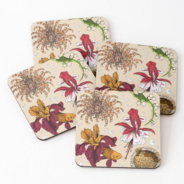 Item preview, Floral Fish designed and sold by naominora.