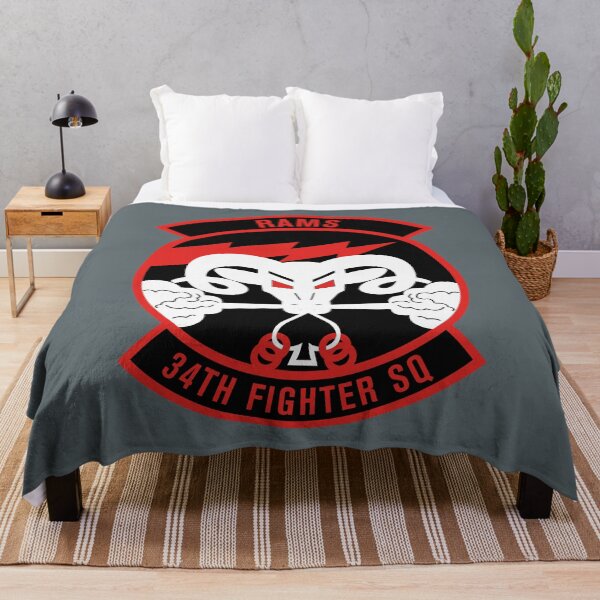 Item preview, 34th Fighter Squadron - United States Air Force designed and sold by wordwidesymbols.