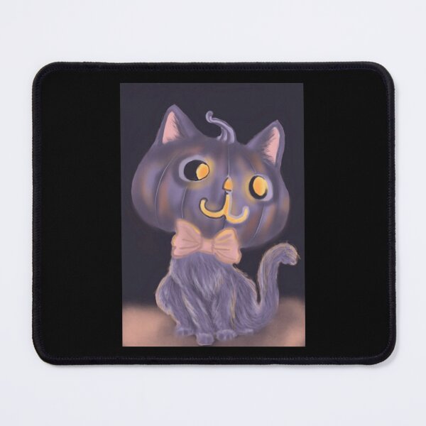 Item preview, Purring Pumpkin Cute Chibi Halloween Cat Graphic designed and sold by Florafaunaflow.